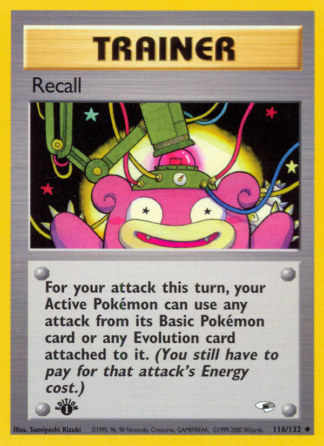 Recall 116 / 132
