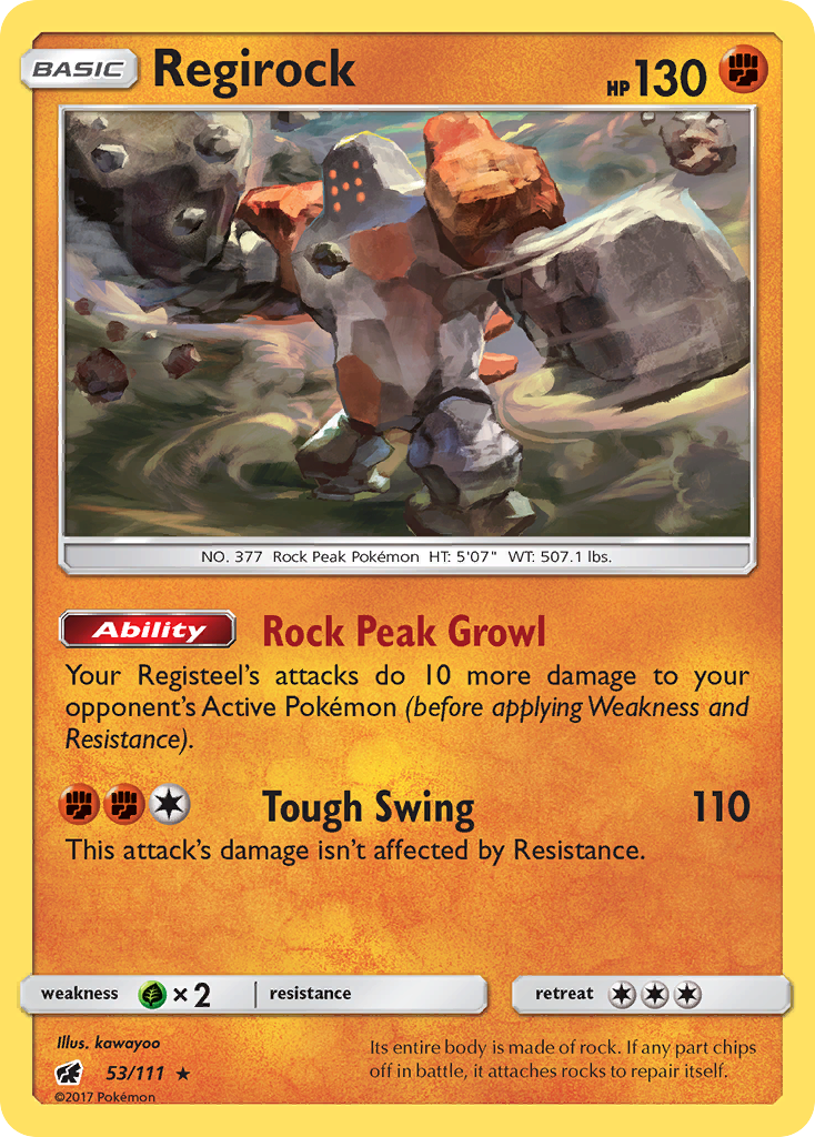 Regirock 53 / 111
