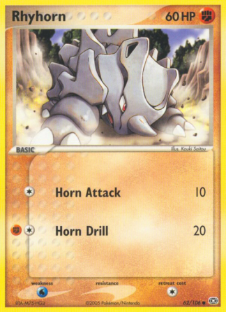 Rhyhorn 62 / 106