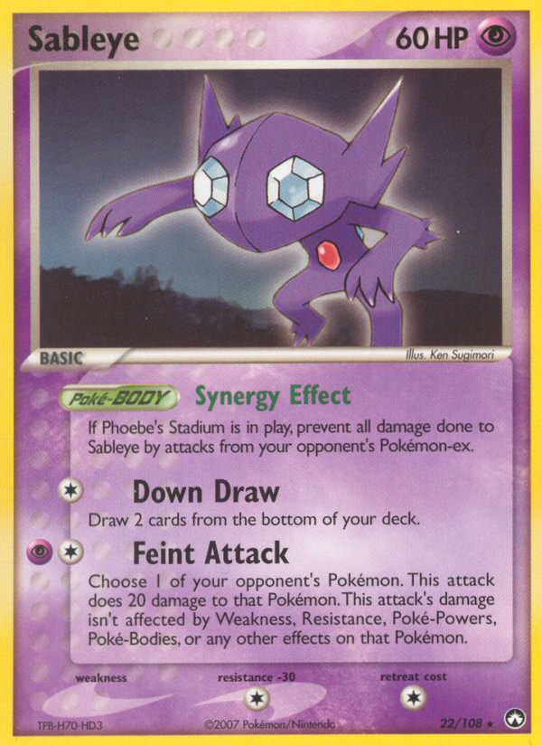 Sableye 22 / 108