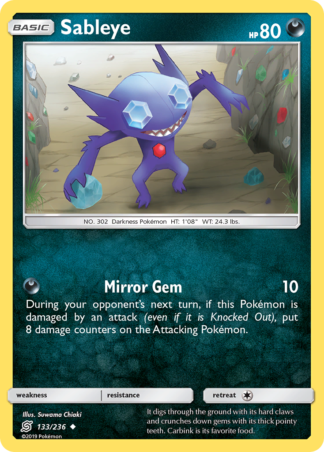 Sableye 133 / 236