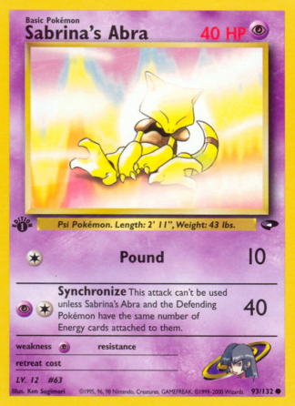 Sabrina's Abra 93 / 132