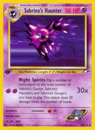 Sabrina's Haunter 58 / 132