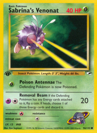 Sabrina's Venonat 96 / 132