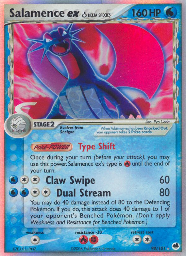 Salamence ex δ 98 / 101