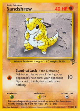 Sandshrew 91 / 130