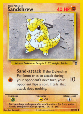 Sandshrew 91 / 110