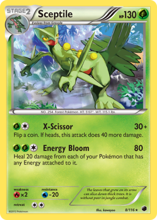 Sceptile 8 / 116