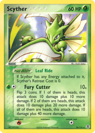 Scyther 29 / 112
