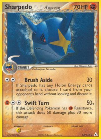 Sharpedo δ 53 / 110