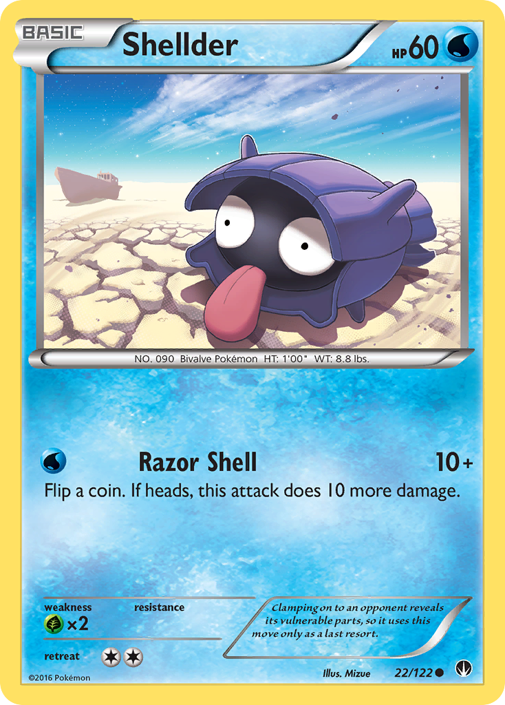 Shellder 22 / 122