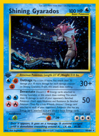 Shining Gyarados 65 / 64