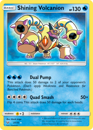 Shining Volcanion 27 / 73