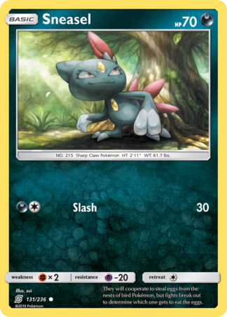 Sneasel 131 / 236