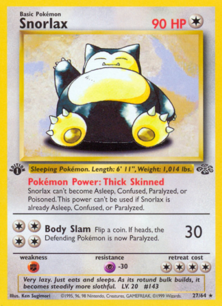 Snorlax 27 / 64