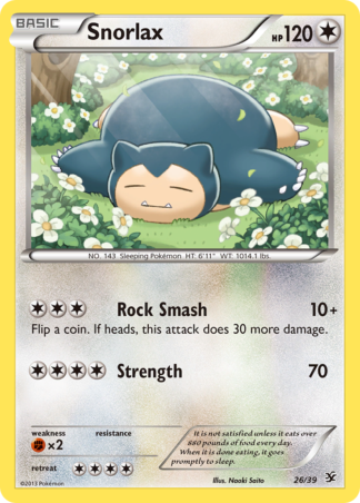 Snorlax 26 / 39