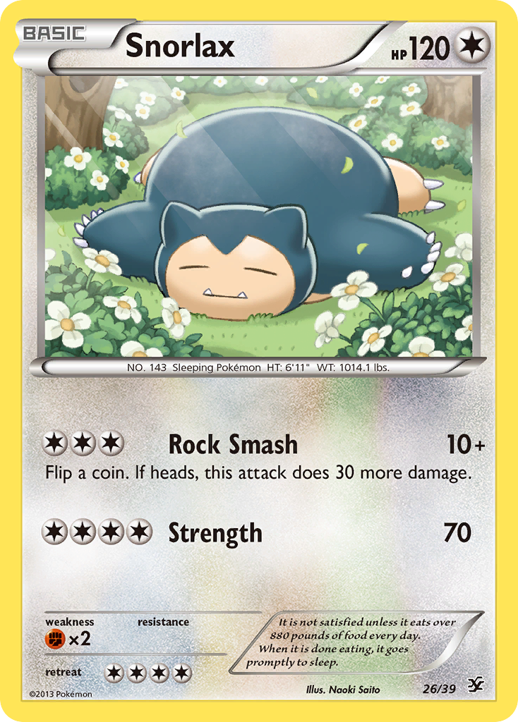 Snorlax 26 / 39