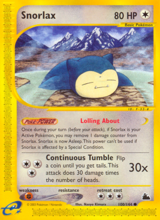 Snorlax 100 / 144