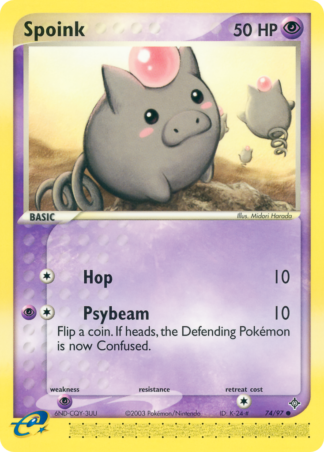 Spoink 74 / 97