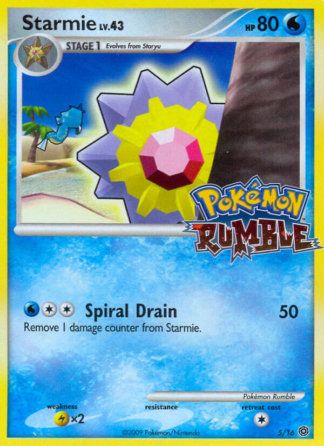 Starmie 5 / 16