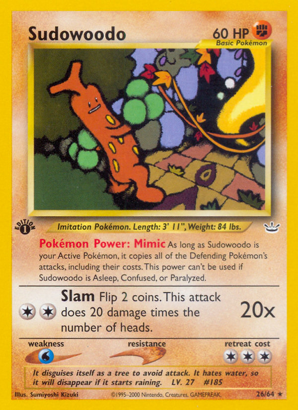 Sudowoodo 26 / 64