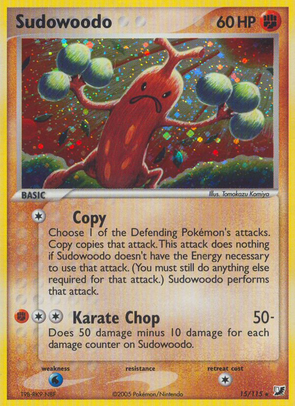 Sudowoodo 15 / 115