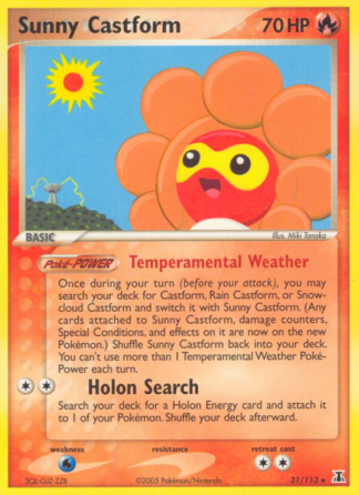 Sunny Castform 31 / 113
