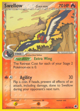 Swellow δ 40 / 101