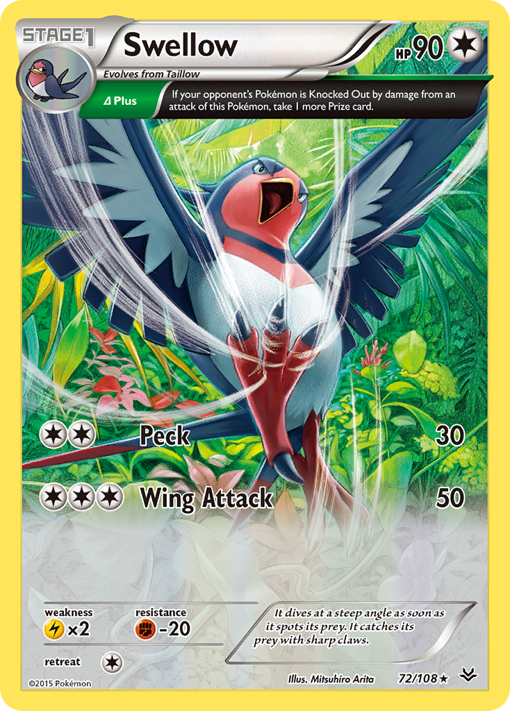 Swellow 72 / 108