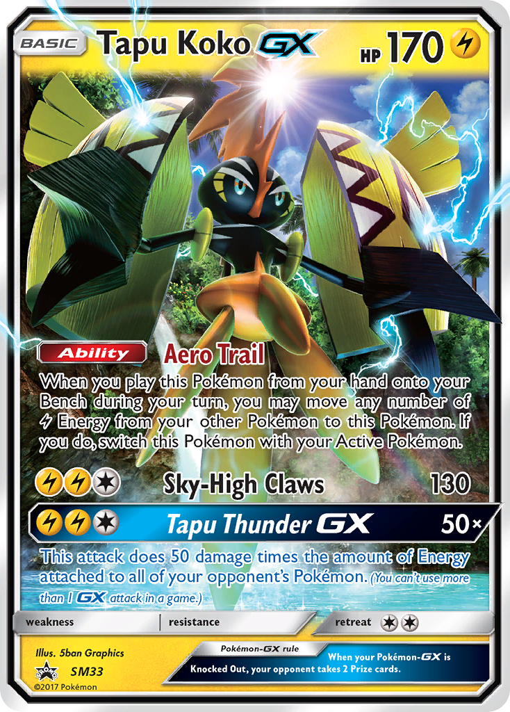 Tapu Koko-GX SM33 / 248
