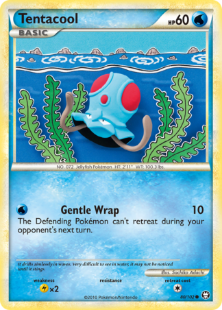 Tentacool 80 / 102