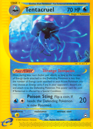 Tentacruel 38 / 147