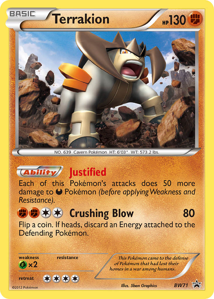 Terrakion BW71 / 101
