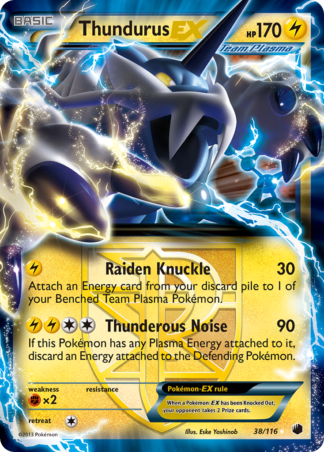 Thundurus-EX 38 / 116