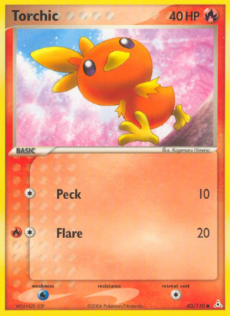 Torchic 83 / 110