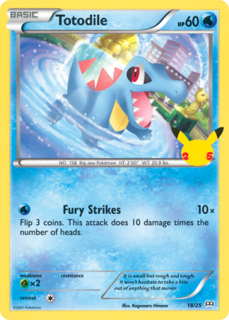 Totodile 18 / 25