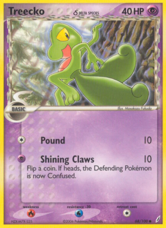 Treecko δ 68 / 100