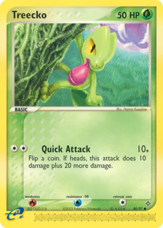 Treecko 80 / 97