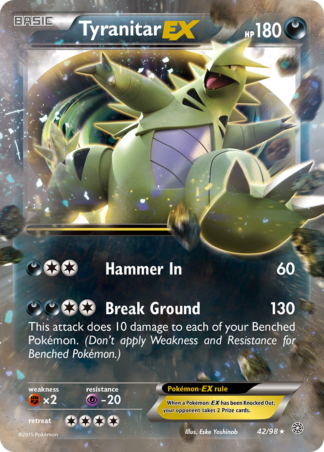 Tyranitar-EX 42 / 98