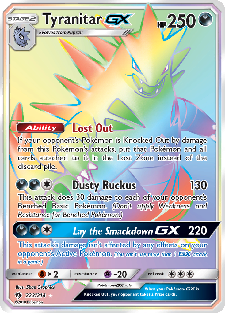 Tyranitar-GX 223 / 214