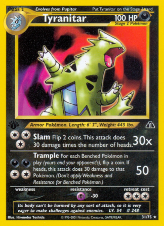 Tyranitar 31 / 75