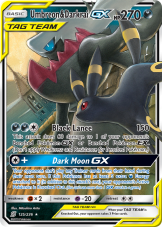 Umbreon & Darkrai-GX 125 / 236