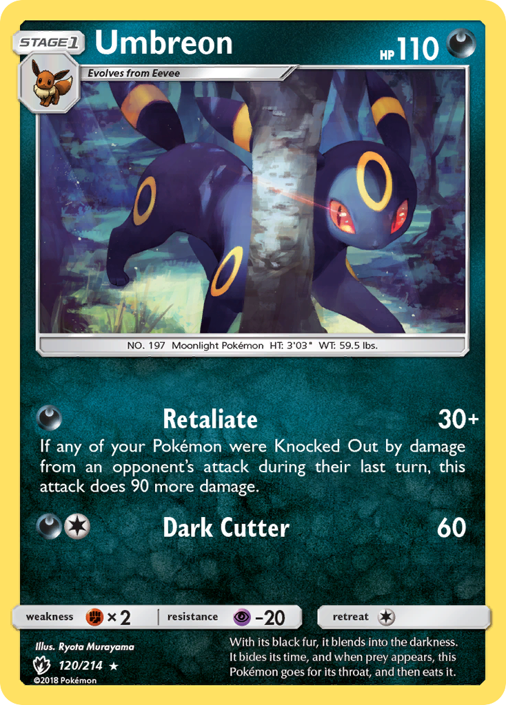 Umbreon 120 / 214