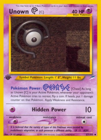Unown [C] 57 / 105