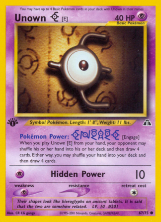 Unown [E] 67 / 75