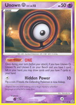 Unown [O] 70 / 132