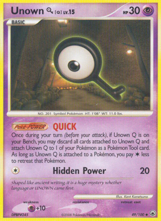Unown [Q] 49 / 100