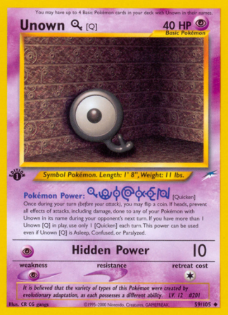 Unown [Q] 59 / 105