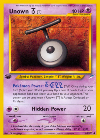 Unown [T] 88 / 105