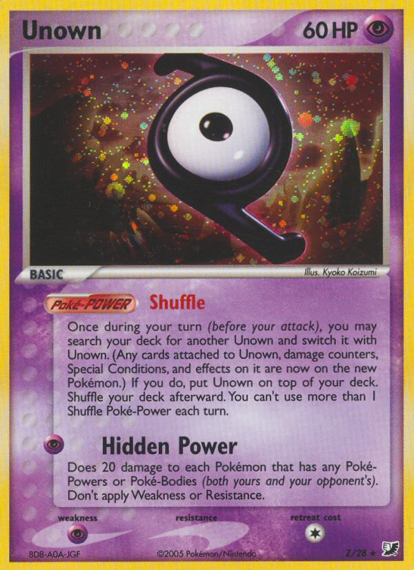 Unown Z / 115